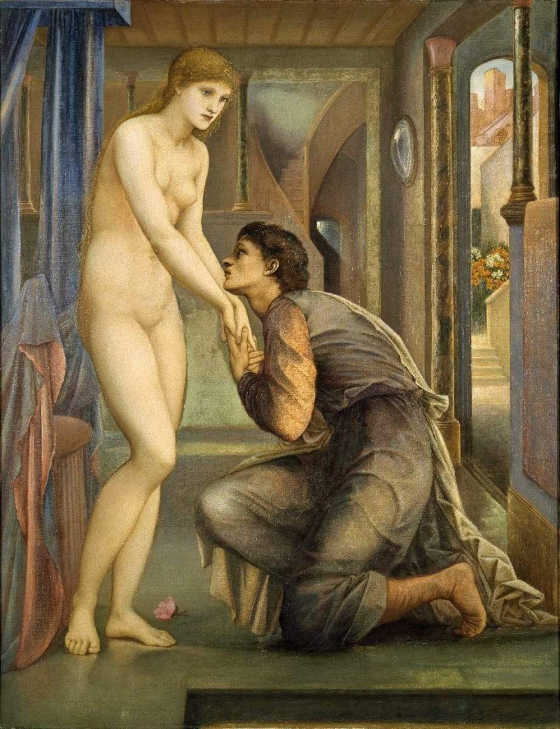 edward-burne-jones-soul-atinge-pictura