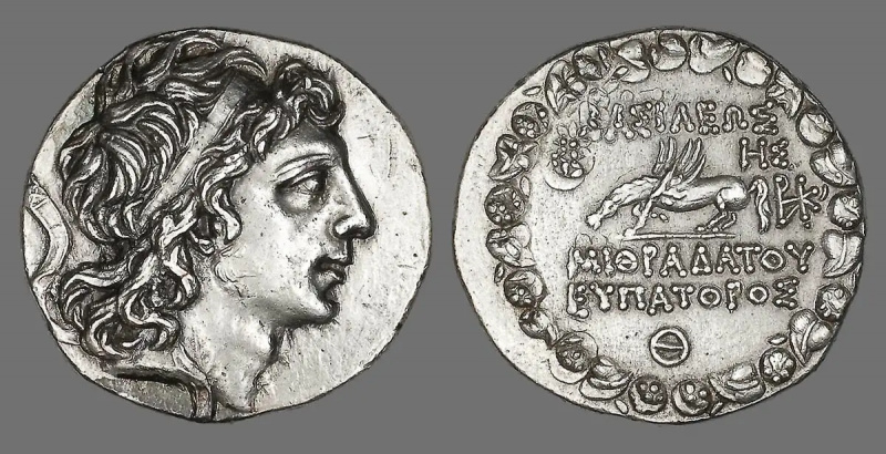   tetradrahma kralj Mitridat