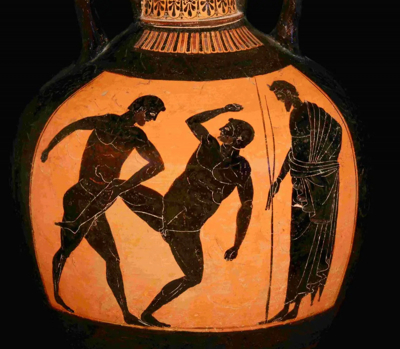   vase grec de pancrace