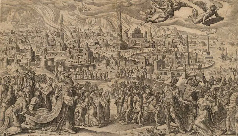  philips galle la caída de babilonia