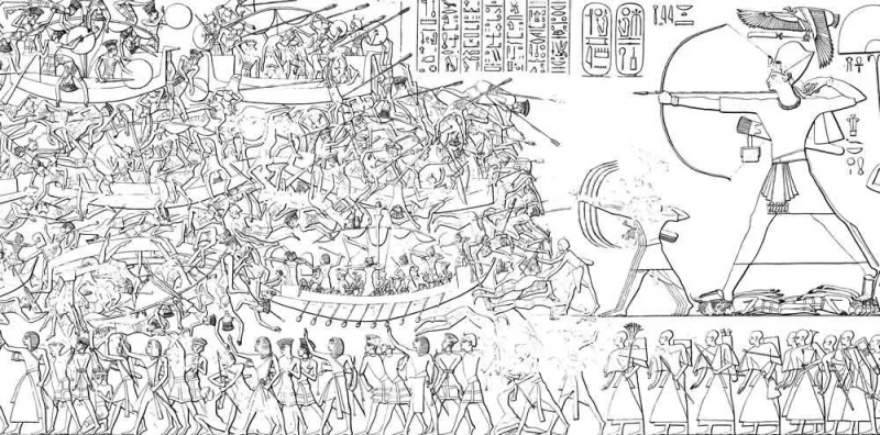   medinet habu ramzes iii inskrypcja świątyni