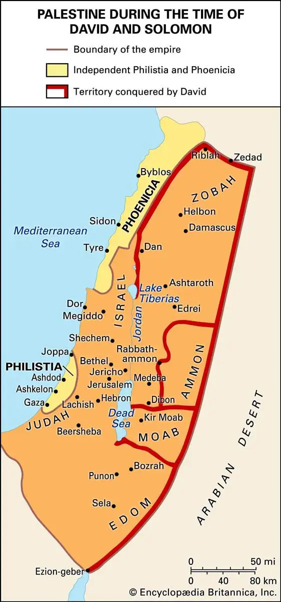   mapa starożytnej philistia pentapolis
