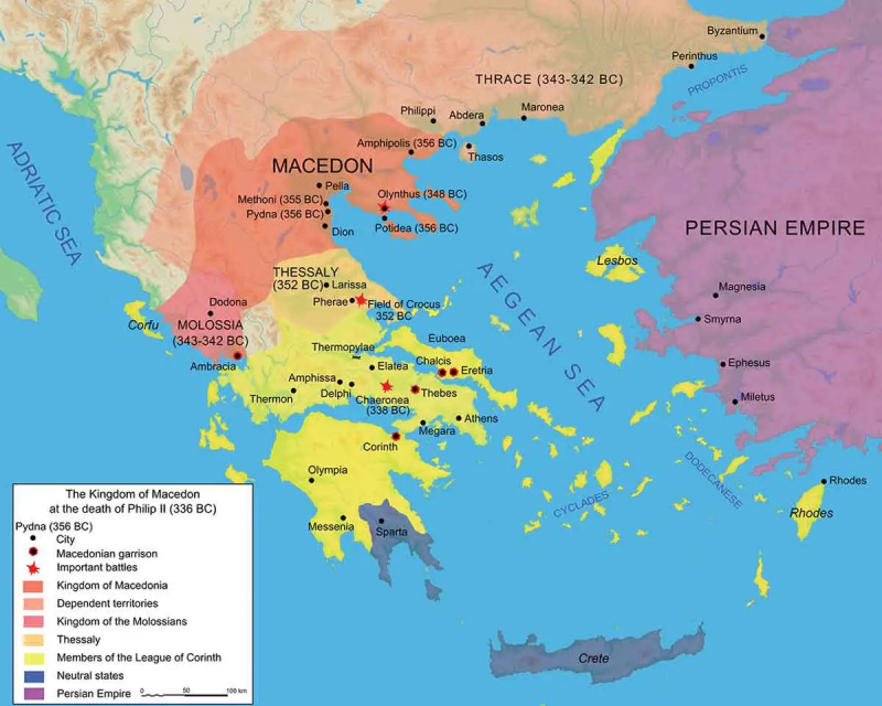 królestwo macedońskie imperium perskie filip ii