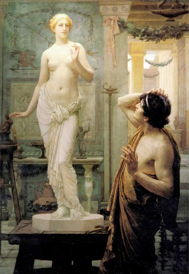   Pigmalion Galatea Normand malarstwo
