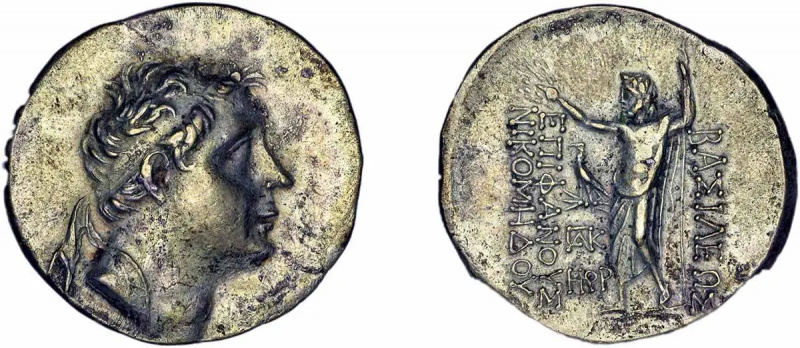 tetradrachm nicomedes far zeus britisk museum