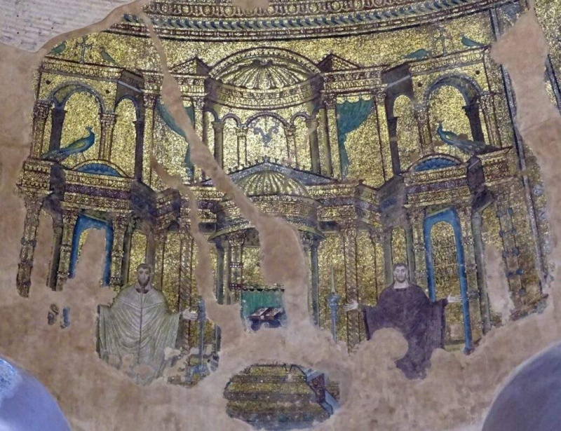 mosaikkpanel thessaloniki rotunde