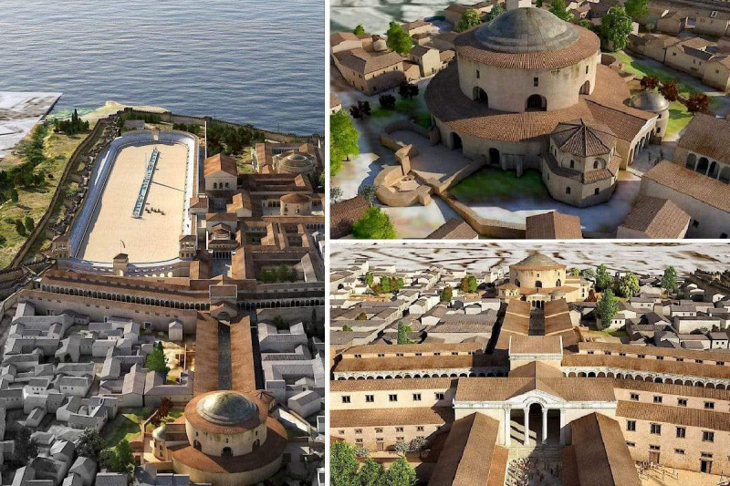 rundt galleriet i Thessaloniki
