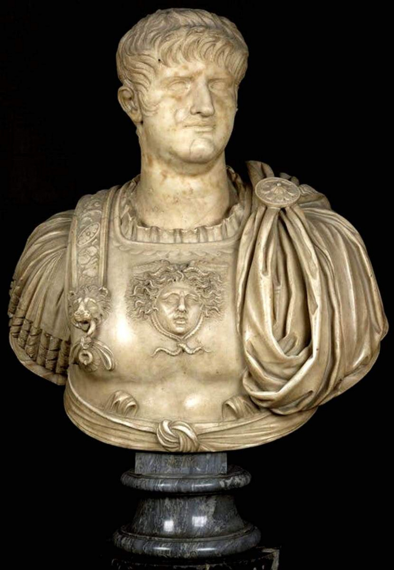 nero portret uffizi rimski carevi