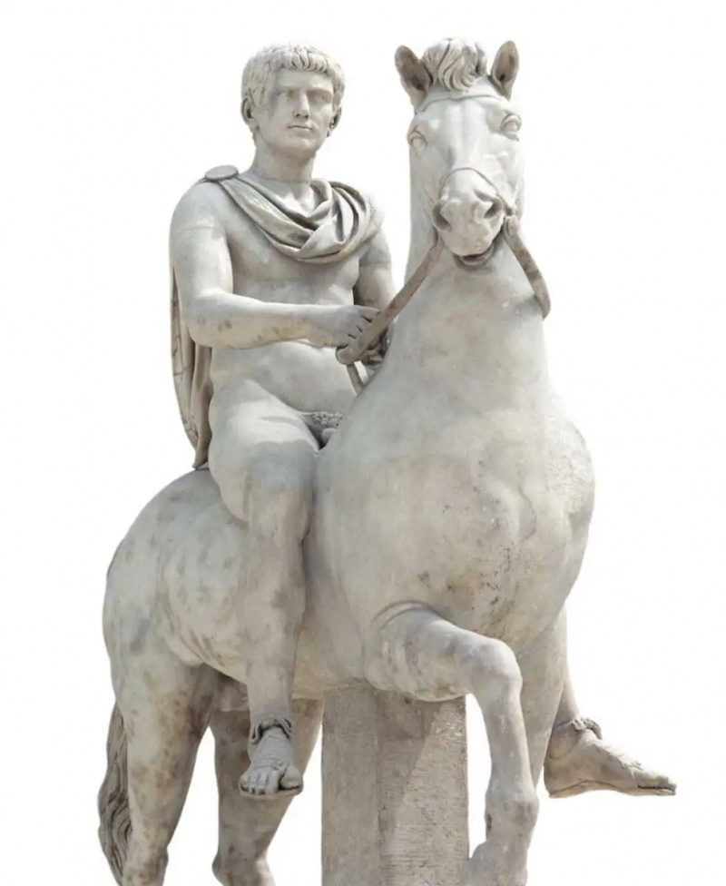   Kaiser Caligula Pferdestatue