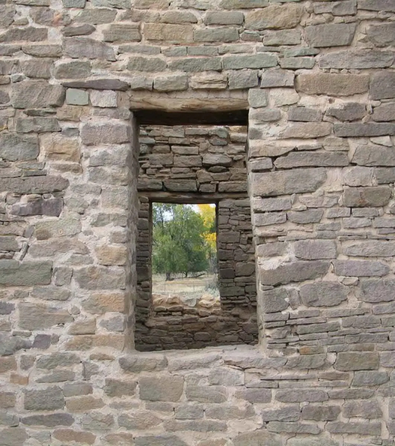   kameni prozori aztečke ruševine