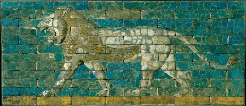 babylon ishtar gate relief