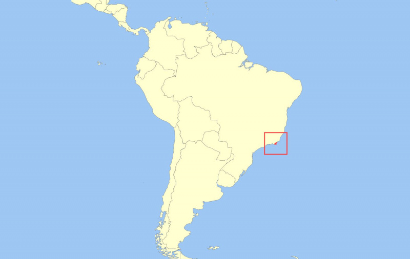 Rango de tití león dorado