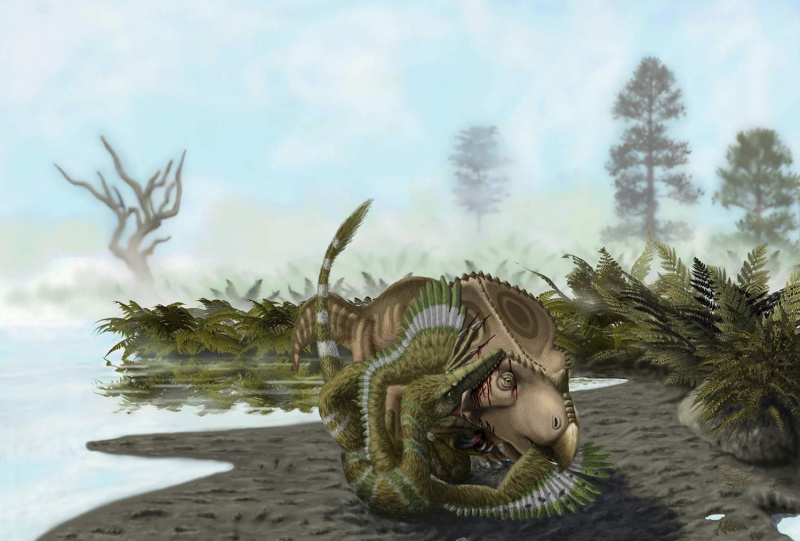 Velociraptor angrep
