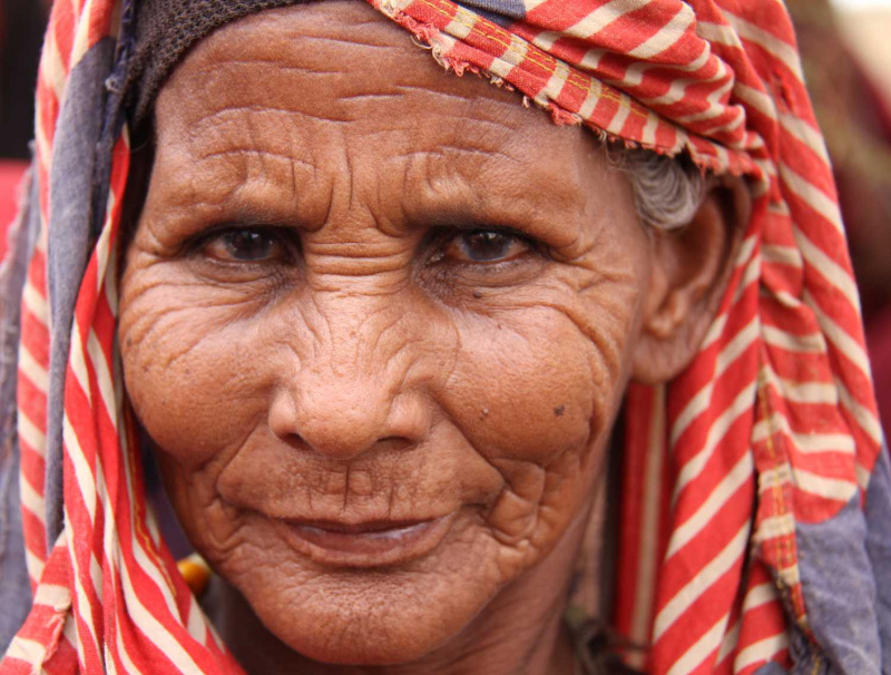 Starsza somalijska kobieta