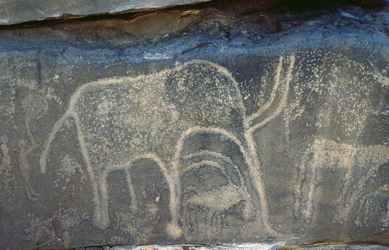 Ryciny naskalne, Arakau, Niger
