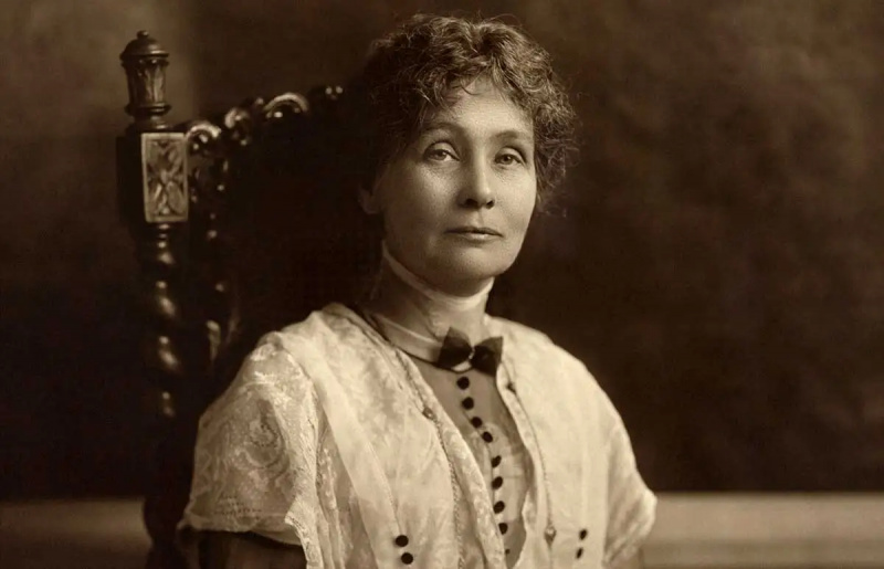portret Emmeline Pankhurst