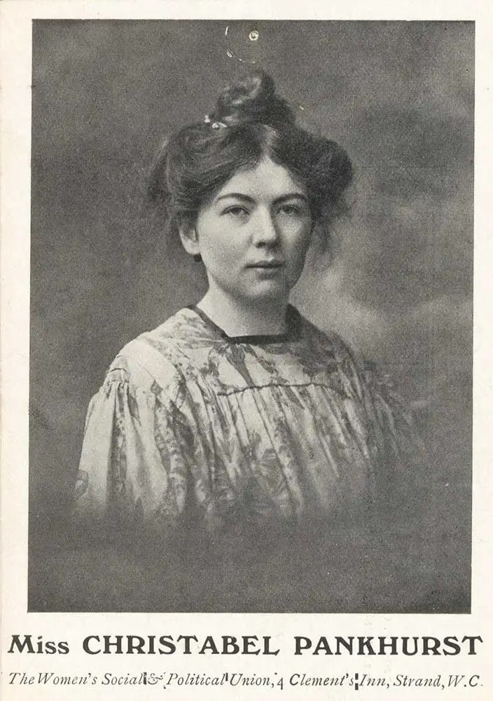 portret christabel pankhurst