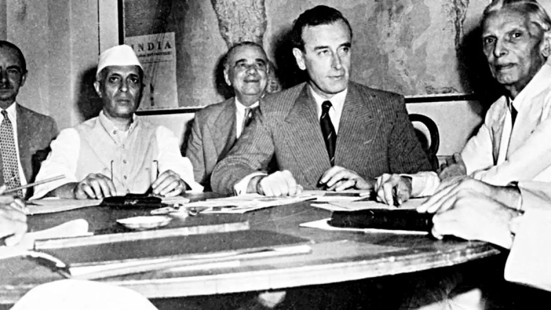   Lord Louis Mountbatten, Indie, 1947 r