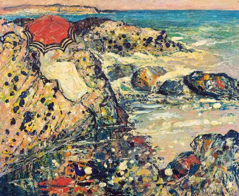   Plamki pianki, Henry Golden Dearth, 1911. Źródło: Narodowa Galeria Sztuki