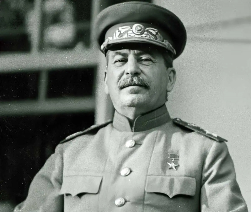   Stalin na konferencji w Teheranie