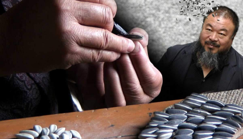 pourquoi ai weiwei a fait des graines de tournesol