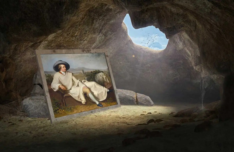 Goethe în campania romană