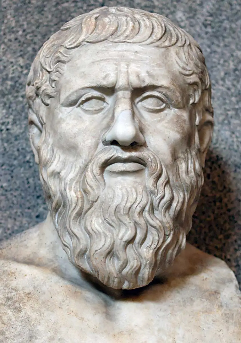   Plato, neznámý umělec, neznámé datum, prostřednictvím Wikimedia Commons