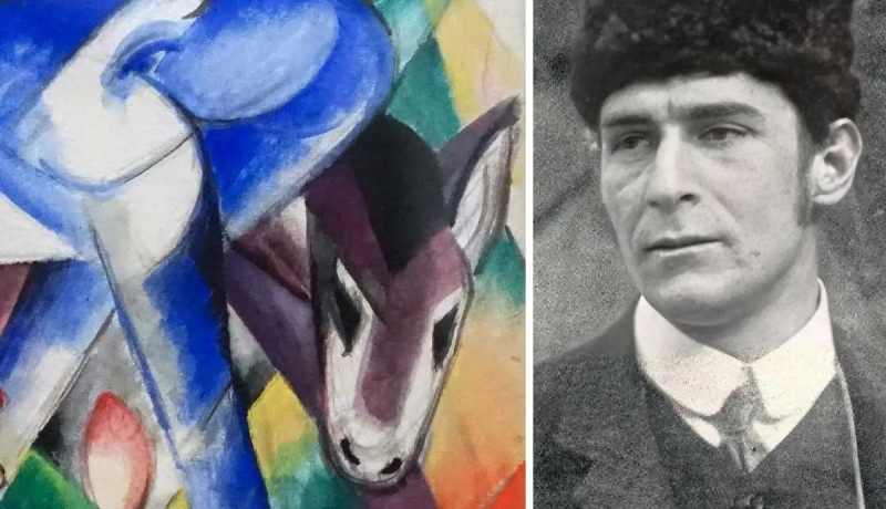 quem é franz marc expressionista alemão