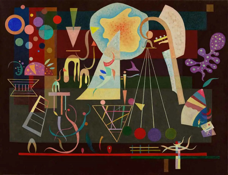kandinsky napetosti slika 1937