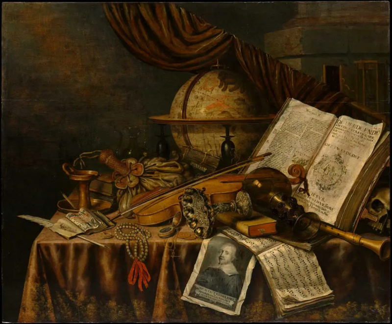 edwaert collier vanitas mrtva priroda met