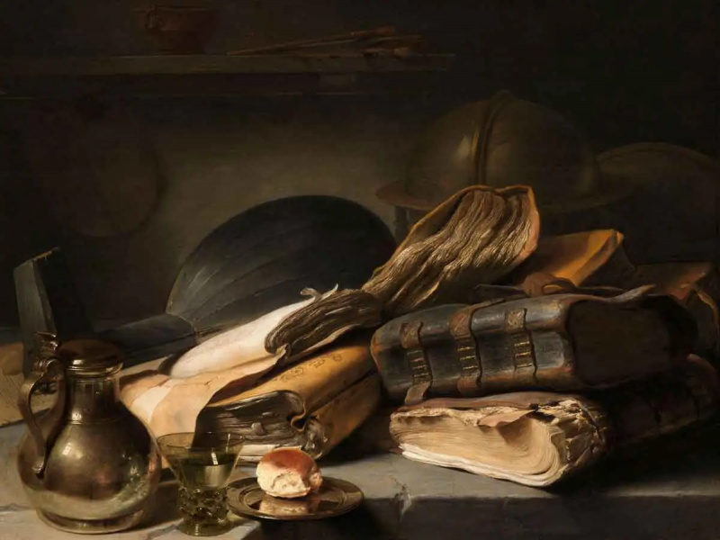Jan Lievens knjige mrtve prirode Rijksmuseum