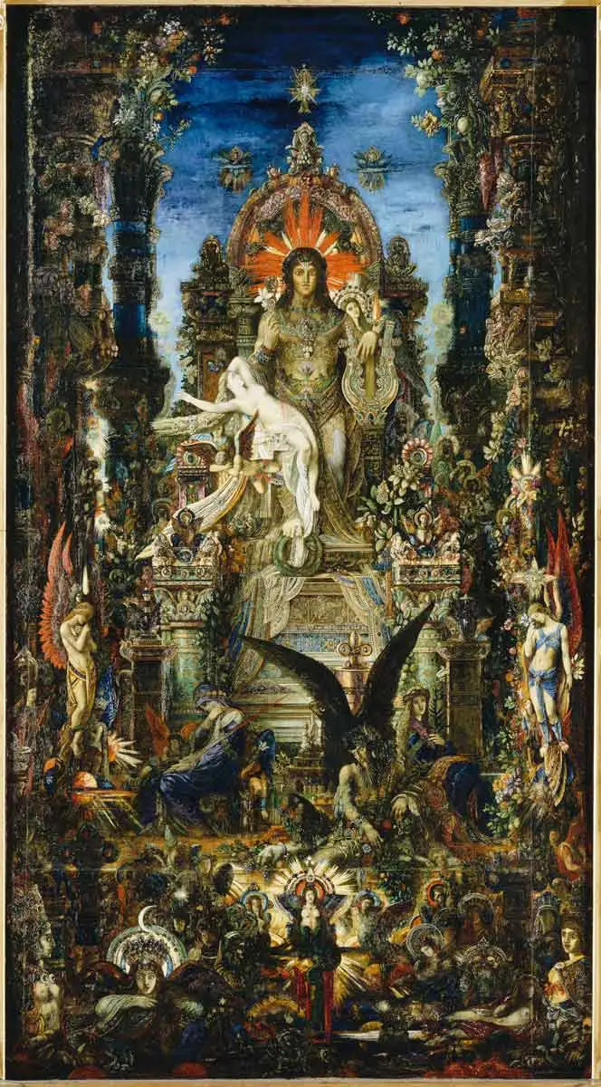 Gustave Moreau Jupiter Semele Moreau 1895