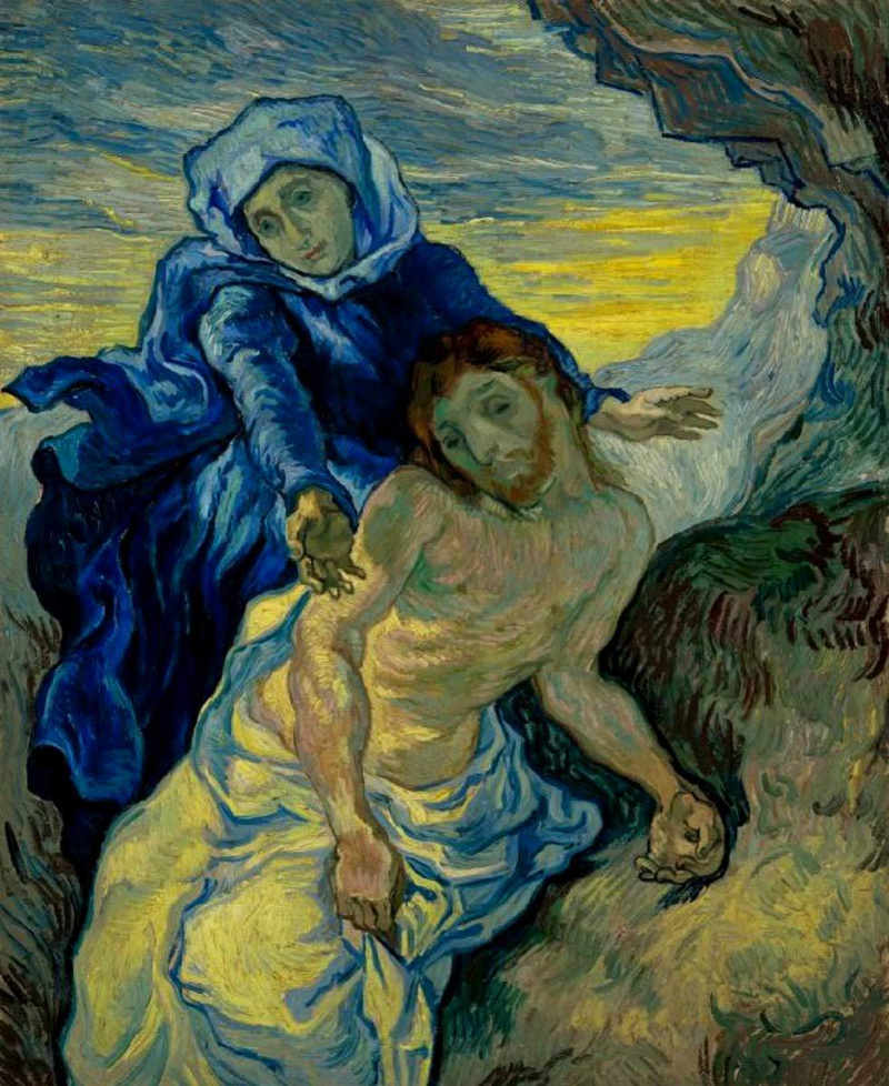 Pieta van gogh 1889