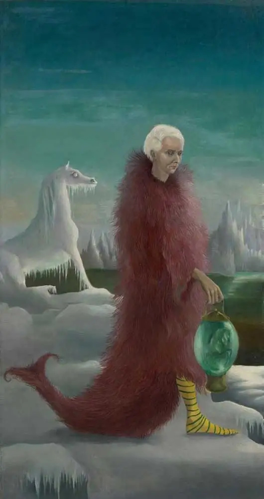 portret Maxa Ernsta Leonory Carrington