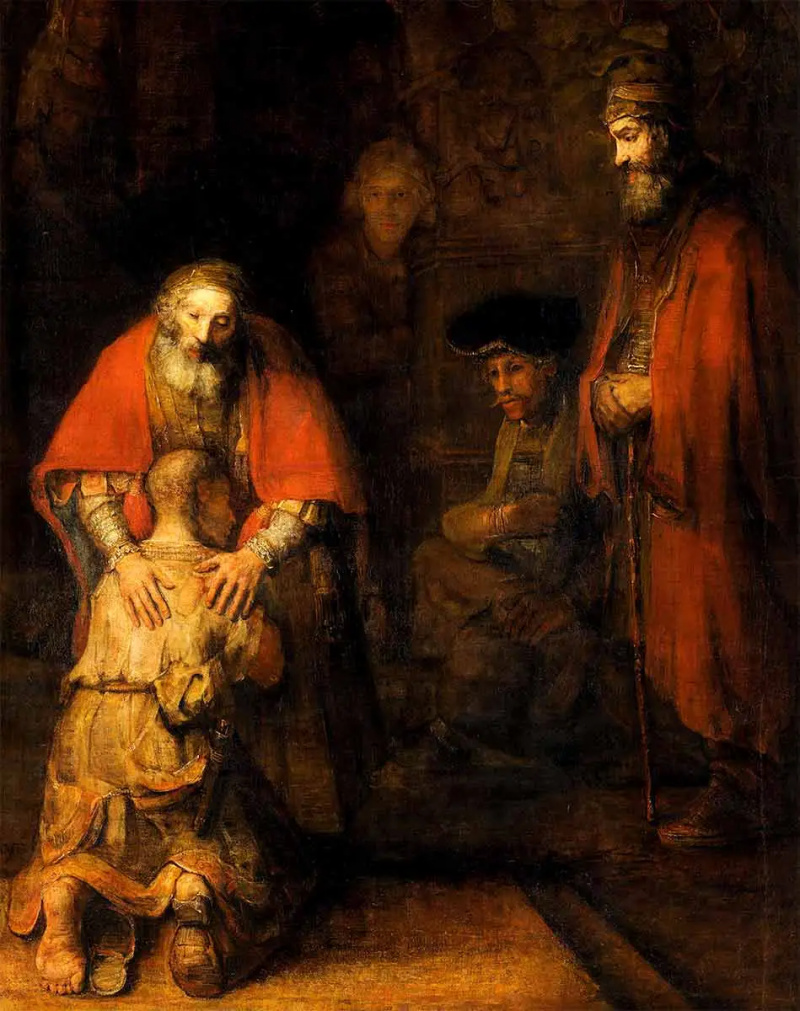   Rembrandt, fils prodigue