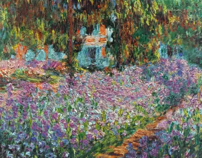   le jardin des artistes à Giverny