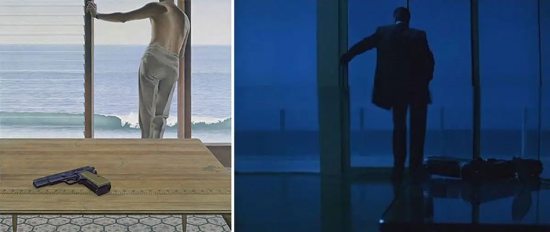 Alex Colville peinture pacifique 1967