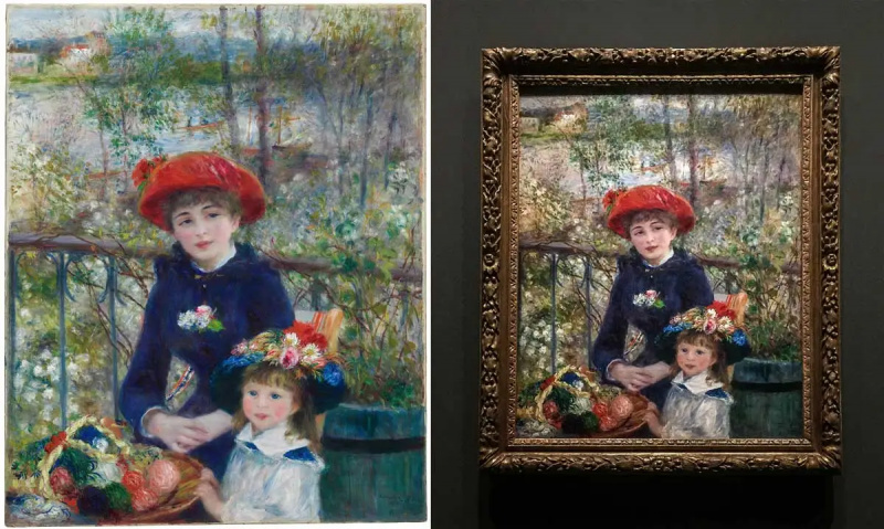   obraz sióstr renoir 1881