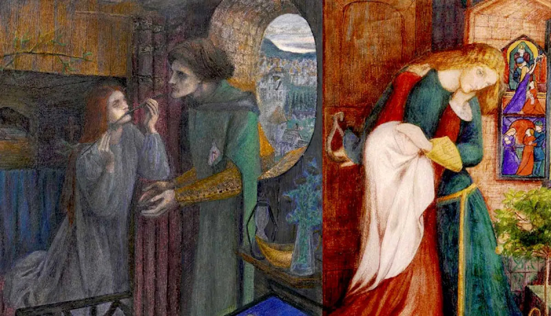 prerafaelitska umetniška dela elizabeth siddal
