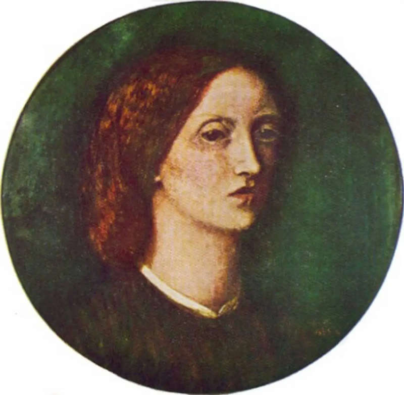 avtoportret elizabeth siddal prerafaelitsko slikarstvo