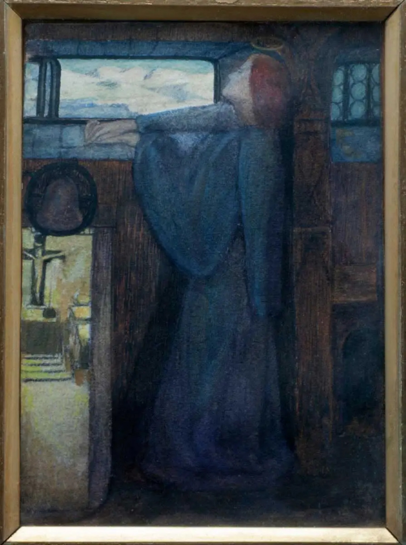 st. Agnes eve preraphaelite