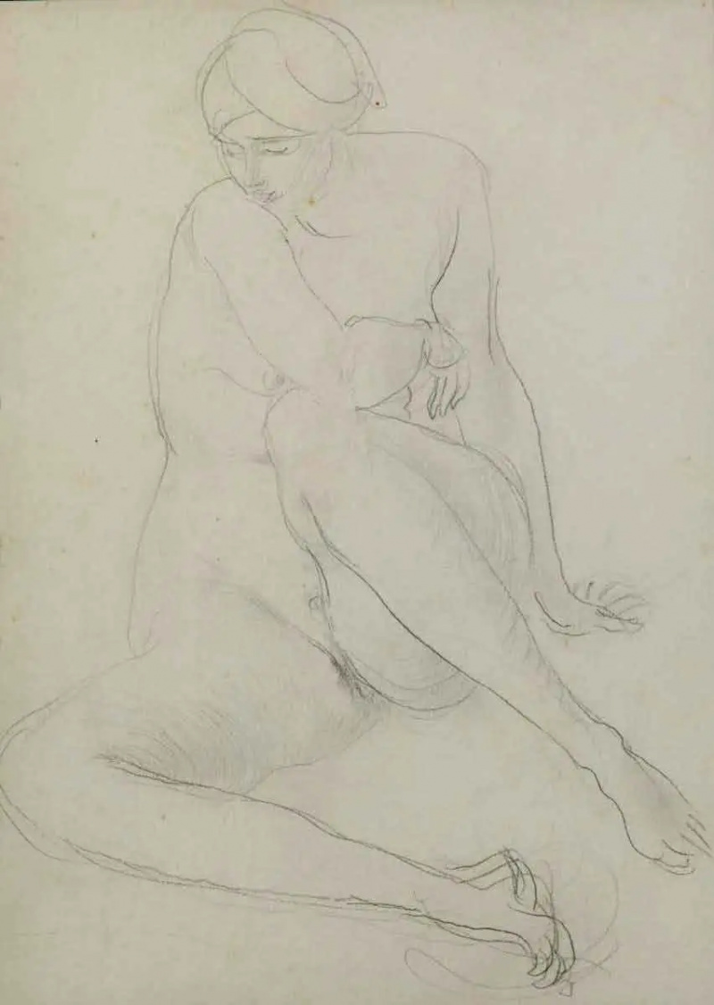   nud feminin carrington asezat