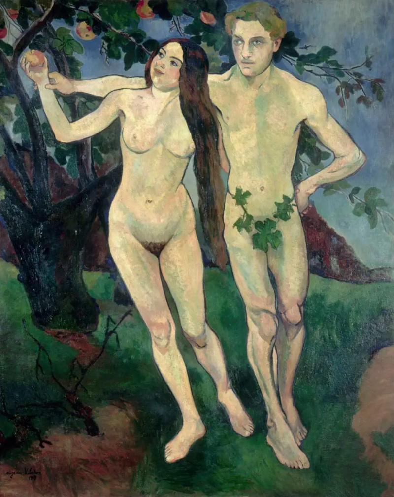   valadon adamo ed eva dipinto 1909