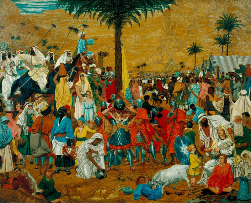 richard dadd let egipat vila orijentalno slikarstvo