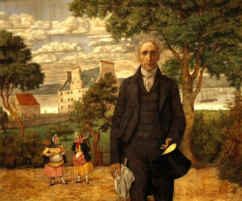 alexander morrson portret richard dadd viktorijanska slika