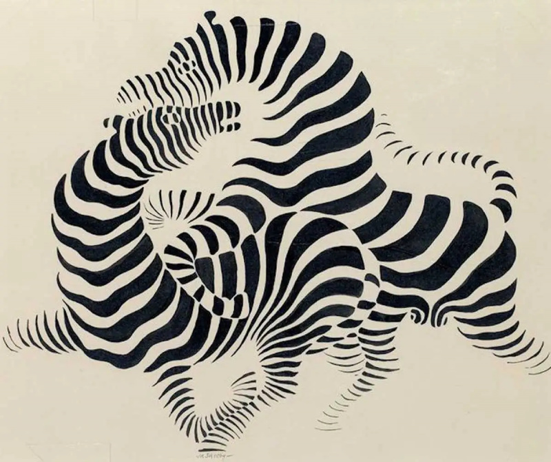 victor vasarely seepramaalaus op art