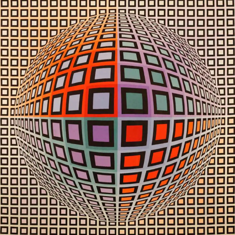 vega sormukset victor vasarely op art