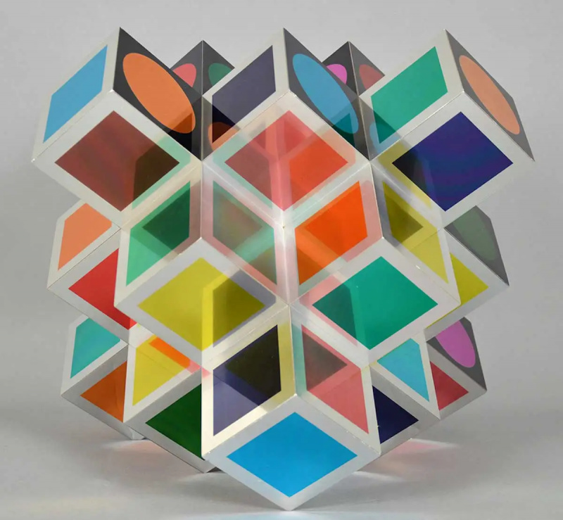 victor vasarely veistos kroa 1970