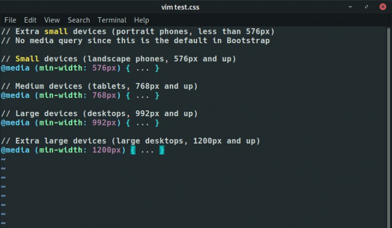 Bootstrap-Medienabfragen