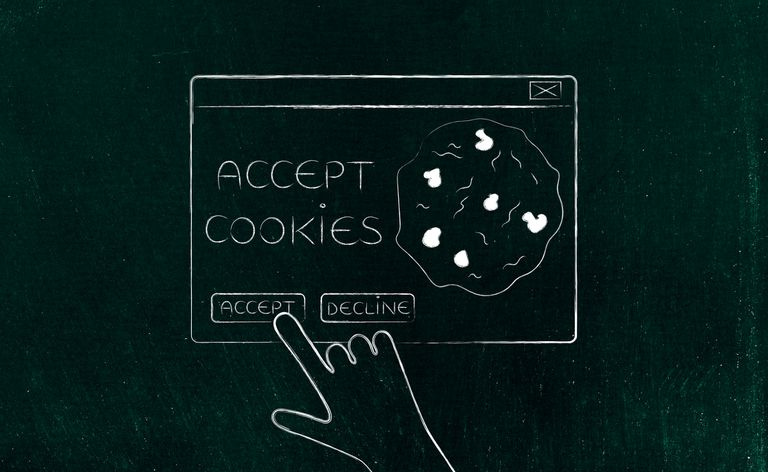 za chwilę klikniesz komunikat wyskakujący Akceptuj pliki cookie